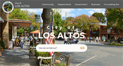 Desktop Screenshot of losaltosca.gov